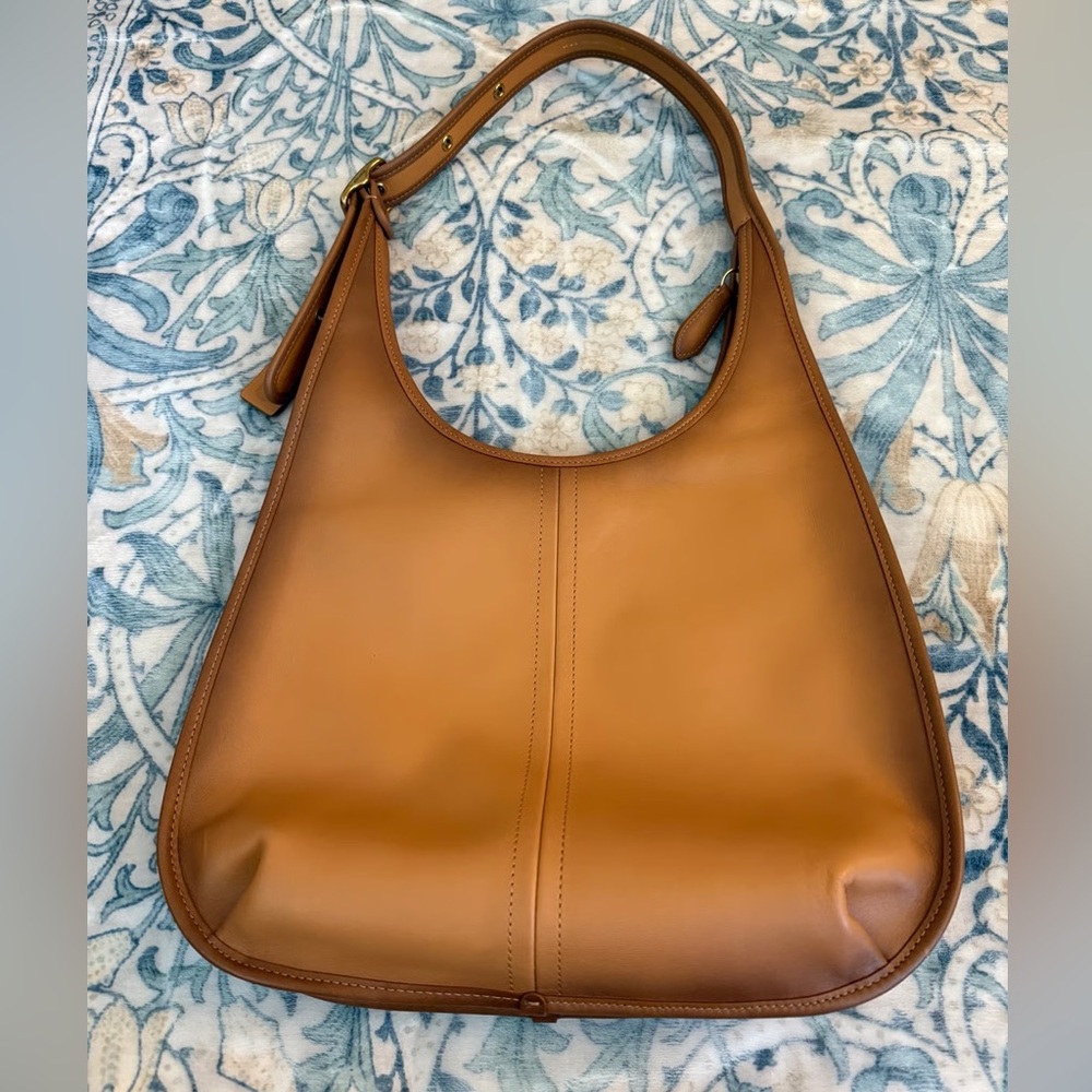 Coach Cognac Leather Hobo Shoulder Bag